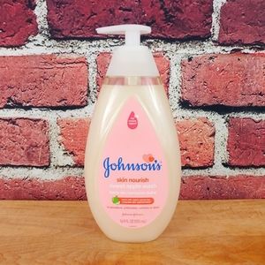 Johnson's Skin Nourish Sweet Apple Wash, 16.9 Oz, New